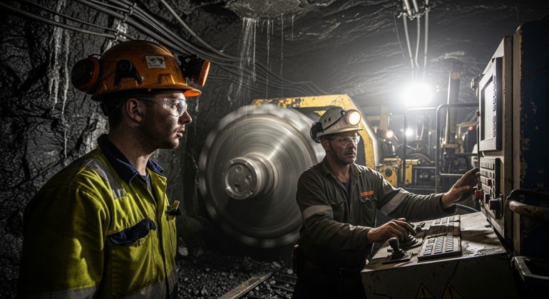 گزارش کارآموزی در معدن زغال سنگ