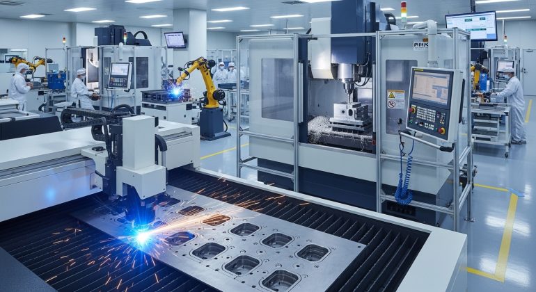 مقاله روش های ماشین کاری نوین بوسیله جت لیزر و اصول ماشین کاری