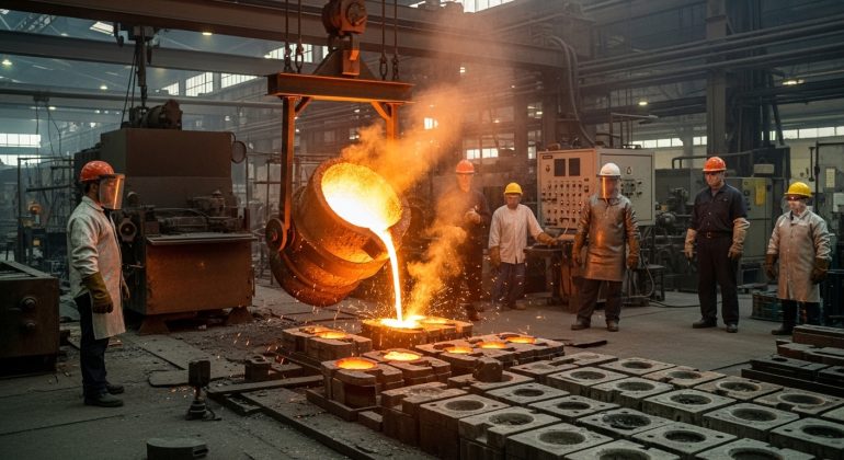 مقاله ریخته گری و کاربرد آن در صنعت ایران