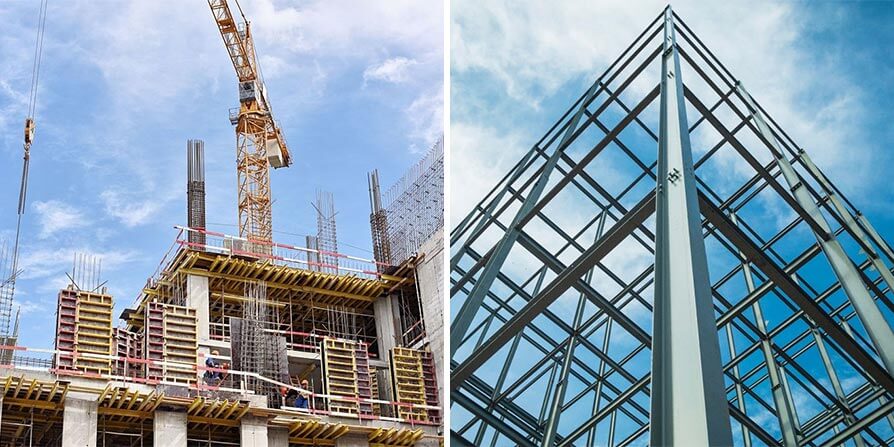 گزارش کارآموزی ساختمان های بتنی و فلزی و مراحل اجرای کار گزارش کارآموزی ساختمان های بتنی و فلزی و مراحل اجرای کار