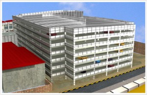 دانلود گزارش کارآموزی احداث پارکینگ طبقاتی