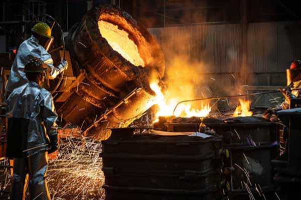 گزارش کارآموزی در ریخته گری فولاد آلیاژی