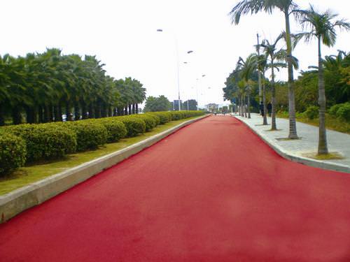 مقاله ترجمه شده آسفالت رنگی