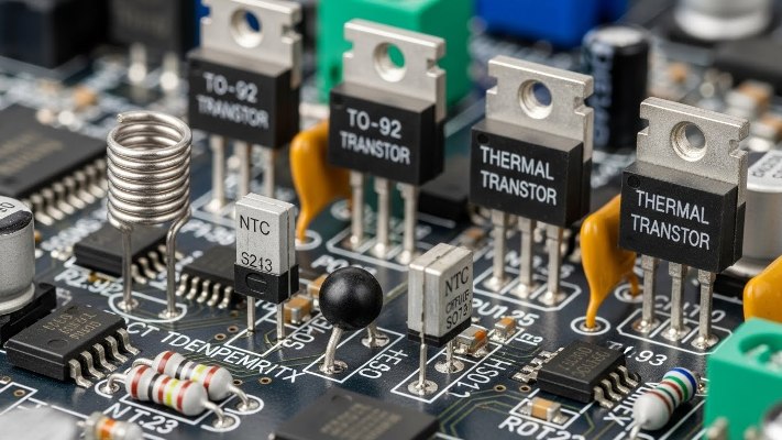 مقاله سنسورهای دما و ترانزیستورهای حرارتی