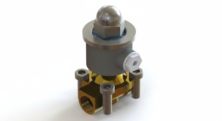 طراحی شیر برقی در سالیدورک