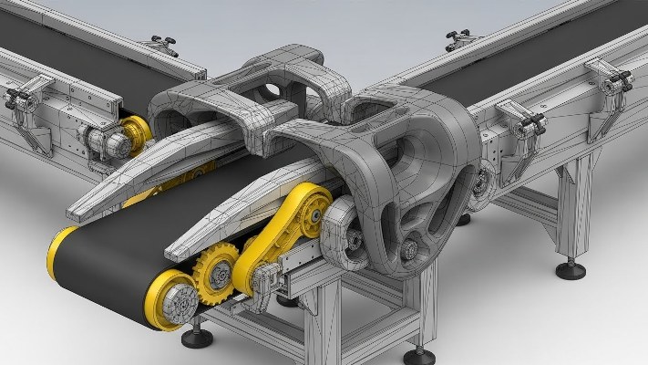 نوار نقاله طراحی شده در سالیدورک و کتیا