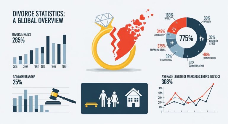 پروژه آمار طلاق در ایران