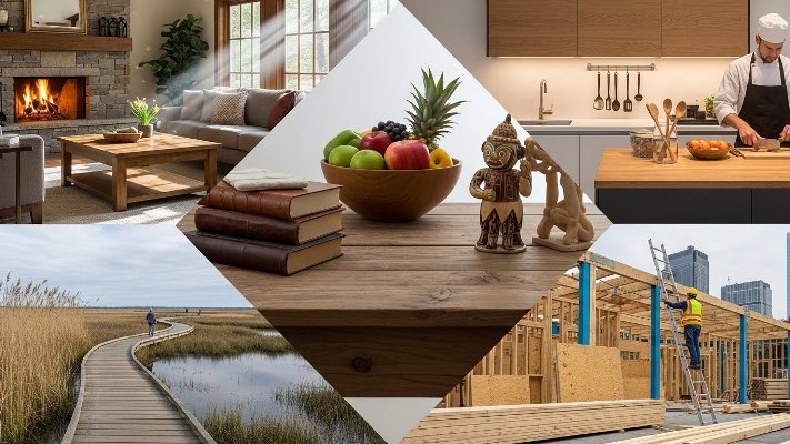 مقاله چوب و فراورده های آن در مصارف مختلف