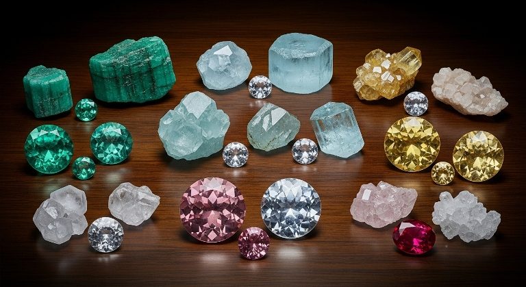 مقاله کانی های جواهری گروه بریل