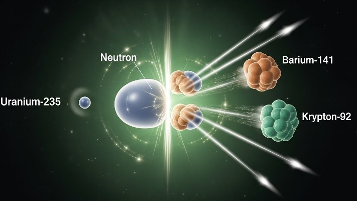 تحقیق درباره شکافت هسته ای