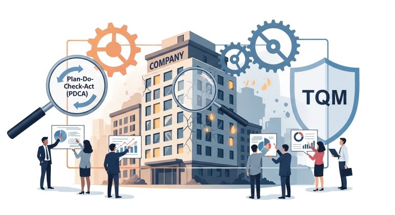 مقاله نقش مدیریت کیفیت فراگیر در بحران های سازمان