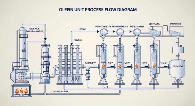 مقاله بررسی شرح فرآیند واحد الفین پتروشیمی مارون