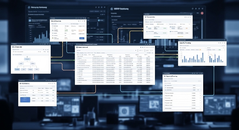 مقاله برنامه ریزی احتیاجات مواد MRP