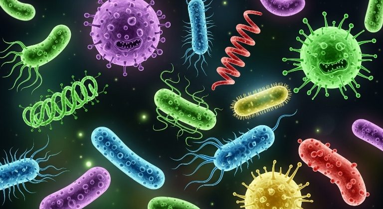 پاورپوینت پیرامون میکروب ها