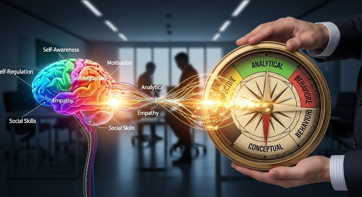 پاورپوینت بررسی رابطه بین هوش هیجانی مدیران و سبک تصمیم گیری آنها