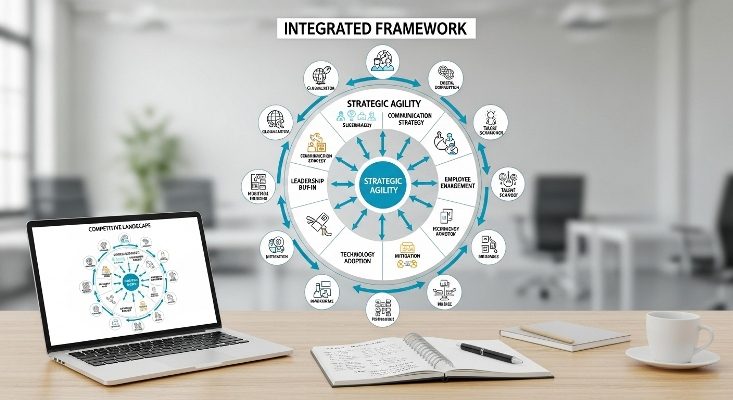 پاورپوینت دفاع، چارچوبی یک پارچه برای تغییر مدیریتی در دورنمای رقابتی جدید