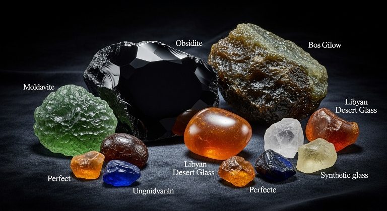 مقاله کانی های جواهری گروه شیشه