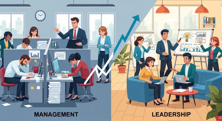 تاثیر مدیریت و رهبری بر توانمند سازی نیروی انسانی سازمان ها