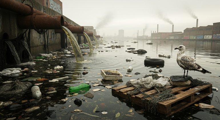 پاورپوینت آلودگی آب