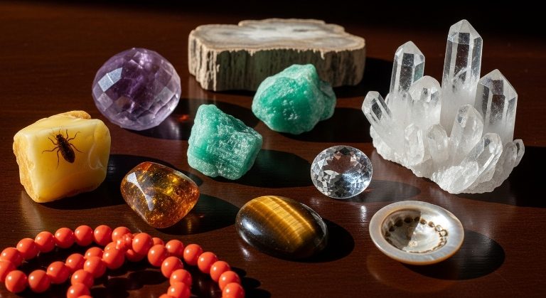 مقاله کانی های جواهری مواد آلی