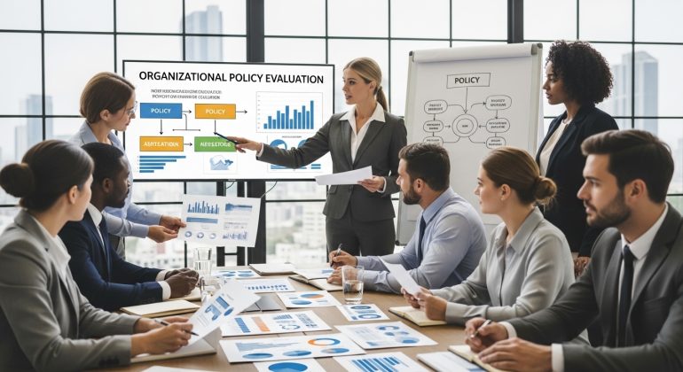 مقاله ارزیابی خط مشی سازمانی