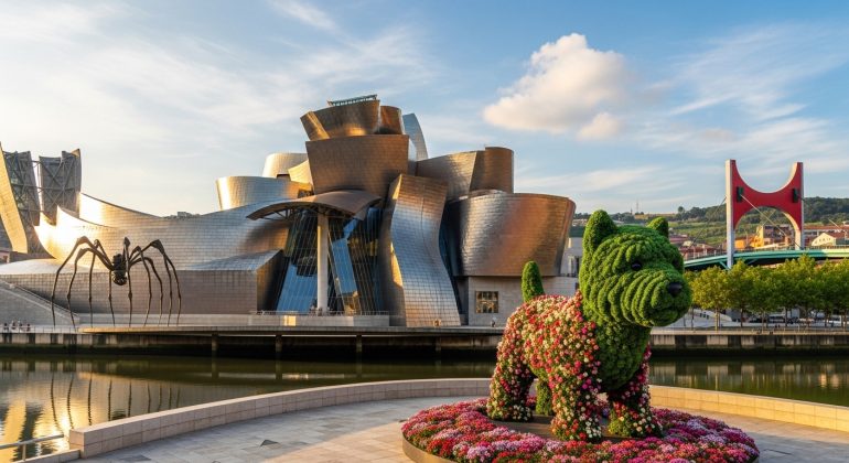 پاورپوینت معماری موزه گوگنهایم بیلبائو