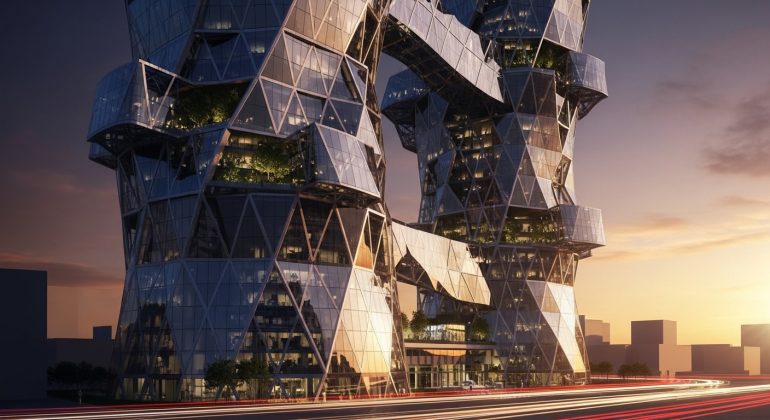 مقاله معماری دینامیک