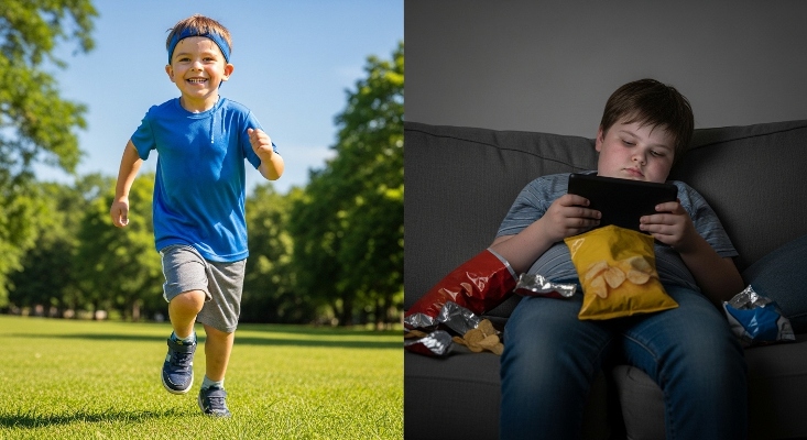 مقاله تأثیرات ورزش در کودکان