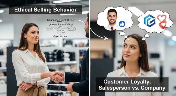 اثرات رفتار فروش اخلاقی از طریق تئوری هزینه مبادله؛ مشتری به چه كسی وفادار است؟