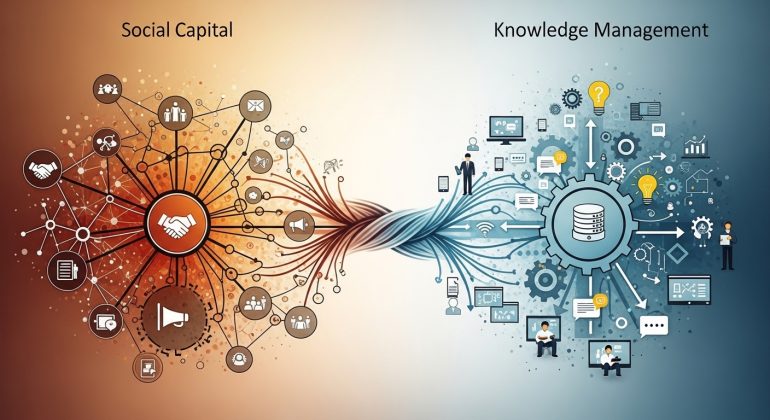 بررسی رابطه بین سرمایه اجتماعی و بکارگیری مدیریت دانش