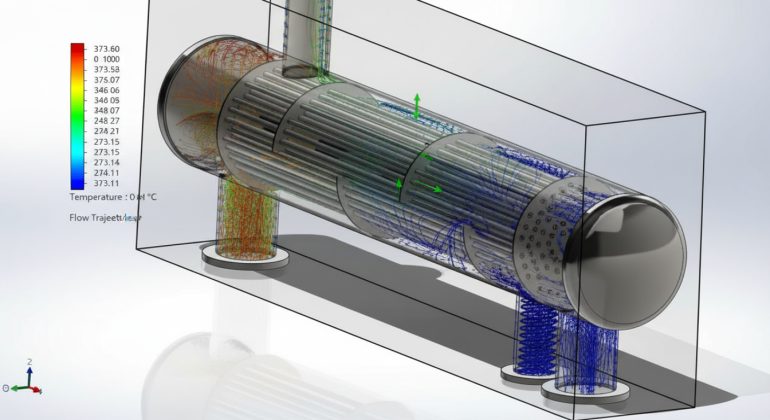 طراحی کندانسور در سالیدورک
