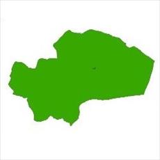 شیپ فایل محدوده سیاسی استان قم