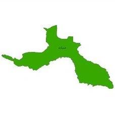 شیپ فایل محدوده سیاسی استان هرمزگان