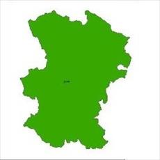 شیپ فایل محدوده سیاسی استان همدان