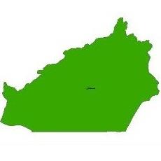 شیپ فایل محدوده سیاسی استان سمنان