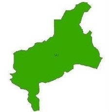 شیپ فایل محدوده سیاسی استان یزد