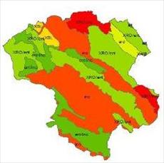 شیپ فایل رده های خاک استان زنجان