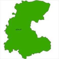 شیپ فایل محدوده سیاسی استان مرکزی