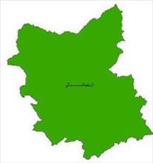 شیپ فایل محدوده سیاسی استان آذربایجان شرقی