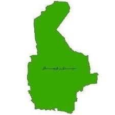 شیپ فایل محدوده سیاسی استان سیستان و بلوچستان