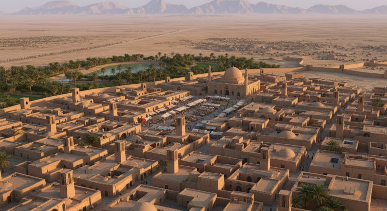 مقاله منشا شکل گیری شهرهای ایرانی