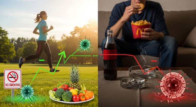 مقاله نگاهی به رابطه سرطان و سبک زندگی