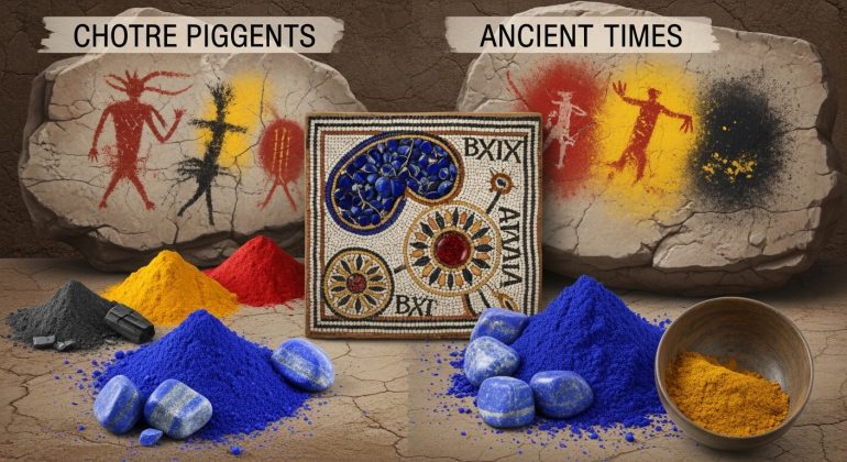 مقاله تاریخچه رنگ در جهان