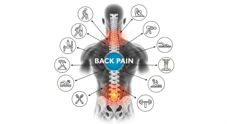 مقاله کمردرد و نقش فعالیت بدنی در پیشگیری و کنترل آن