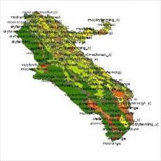 شیپ فایل کاربری اراضی استان ایلام
