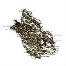 شیپ فایل روستاهای استان فارس