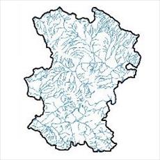 شیپ فایل آبراهه های استان همدان