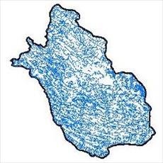 شیپ فایل آبراهه های استان فارس