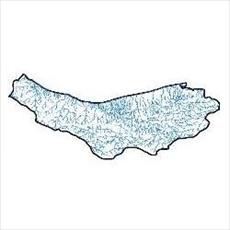 شیپ فایل آبراهه های استان مازندران