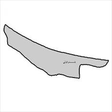 File political shape of city of Bandar Anzali (Gilan Province)